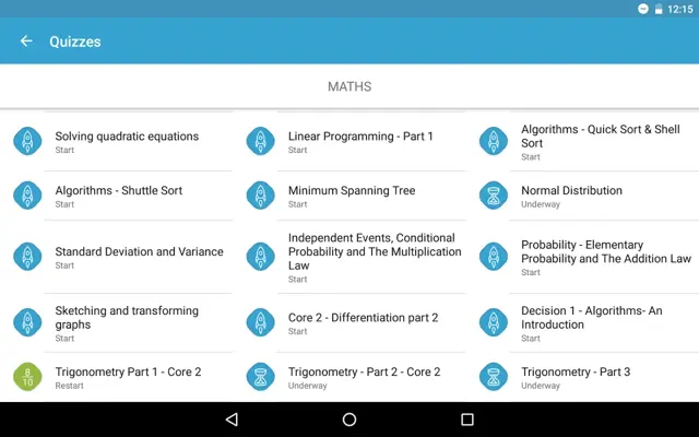 Bac 2015 android App screenshot 2